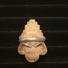 Vintage Navajo Sterling Silver Turquoise Ring Size 8 Native American