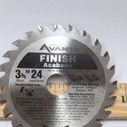 Avanti Finish Cordless Circular Saw Blade Carbide 3-3 8  X 24-tooth A0324x
