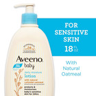 Aveeno Baby Daily Moisture Body Lotion For Sensitive Skin  Hypoallergenic Moistu