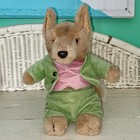 Vtg Eden Toys 10  Foxy Whiskered Gentleman Beatrix Potter Plush Animal Fox Korea