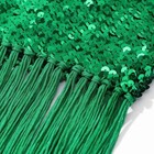 Belly Dance Hip Skirt Sequins Tassel Scarf Crystals Costume Hip Scarf Belt Tr   