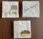 Vtg Paper Napkins Lot Beverage Cocktail Decoupage Craft -hallmark  Party Napkins