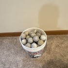 Used Lacrosse Balls Mixed Colors White Yellow Orange