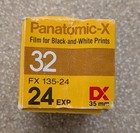 Vintage Kodak Panatomic-x 32 Fx 135-24 Black   White Film 24 Prints Exp 