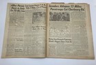 World War Ii D-day Invasion -june 7  1944 Ny Daily News Newspaper-complete-rare