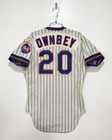 1982 New York Mets Vintage Game Worn Used Issued Rawlings Jersey Mears Loa 25504