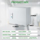 125a Automatic Transfer Switch For Generator  3p  120 240v Dual Power Generator