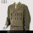 Wwii Us Army Uniform   1944 Olive Wool Jacket   Pants   Reenactment Suit