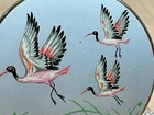 Vintage Rare  flying Herons Design  Stratton Compact