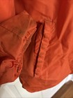 Vintage Allis Chalmers Orange Windbreaker Brill Bros Outerwear Size Small