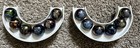 Vintage Pokemon Marbles Lot Of 125  25 Holos   2 Shooters  2 Mats  9 Pouches