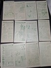 Vintage 1952 Nabisco Straight Arow Injunuity Cards 4th Set Complete 36 Cards