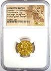Justinian Ii Av Solidus Gold Byzantine Coin 685-695 Ad - Certified Ngc Ms  unc 