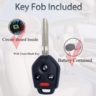 2 Replacement Remote Key Fob Cwtb1g077 H Chip For Subaru Accent Forester Impreza