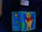 Winnie Pooh Denim Romper Overalls Tigger Piglet Shirt Set Jenny Manning Vtg