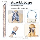 Zxzh 6 Pack Fashion Scarves For Women  Versatile Boho Purse Bag Scarf