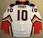 Corey Perry Ducks Game Worn Jersey - Meigray Loa - Photo Matched    