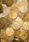 1920-1929 Lincoln Wheat Cent Roll 50 Coins 1920s Wheat Pennies P D S Mint Marks