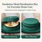 Moxibustion Box  Smokeless Metal Moxa Box Tool For Home Use                  ai Jiu