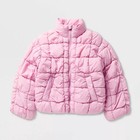 Girls  Quilted Puffer Jacket - Cat   Jack