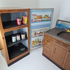 Vintage Wolverine    sunny Suzy    Metal Toy Kitchen Set Stove  Fridge  Sink Rare