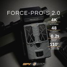 Spypoint Force Pro S 2 0 Trail Camera With Built In Solar Panel 2 Pack Bundle