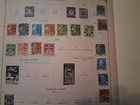 Denmark Old Album Sheet Used some Mint Hinged  lot 44 
