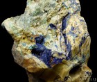 4 5  Azurite   Malachite Hand Carved Crystal Skull Fine Art Sculpture  Healing