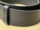Chico s Wide Leather Belt Black Size M Big Silver Buckle Chicos Women Wide Belt
