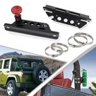 Car Roll Bar Fire Extinguisher Holder Mount Bracket For Jeep Wrangler Adjustable