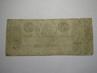  10 1837 Jacksonburgh Michigan Obsolete Currency Bank Note Bill Jackson County
