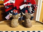         new Patriotic Themed Highland Cow Set