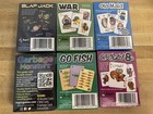 New Lot Of 6  Decks Sealed Card Games Set Fun  Portable Family Entertainment