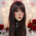 1 1 Realistic Adult Dummy Head  M16 Screw Interface ncludes Hairpiece And Matchi