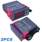 Stc-1000 Ac 110v-220v Digital Temperature Controller Thermostat With Sensor X2