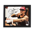 Framed Autographed Mma Fighter Photo Signed Ufc Style Wall Art 8x10