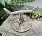 Vtg 50-60s Rotating Water Lawn Garden Grass Heavy Duty Sprinkler-cast Iron Base