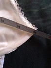 Vintage Girls Full Slip Size 14 Ivory Cream Nylon Lace By Inner World Girls Slip