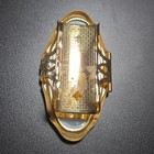 Stratton England Signed Floral Mirror Lipstick Holder Vintage Pat Number