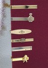 Swank Vintage 1960-1970s Collectible 6 Pc Lot Tie Clip  Ready To Wear