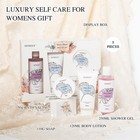 Spa Gift Basket For Men   Women  Hydrating Face   Body Care Set  Bath Bombs  Sel