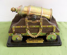 Display Cannon  Mortaio Su Affusto Sec Xviii Made In Italy  Vintage