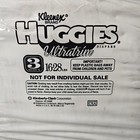 1990s Vintage Huggies Ultratrim Sealed Diapers Display Collectible Hospital Prop