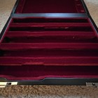 Custom Flute Headjoint Case Altieri Soft Matte Black With Red Velvet Lining