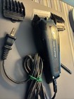 Black Wahl Hair Clipper With 2 Guards And A Brush Working  