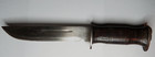 U s  Ww-2 Military Fix Egw Fight Knife 11 1 2    7 1 4  Blade W  Sheath
