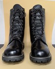 Vintage German Military Combat Boots Mens 12 Tall Leather Field Boots 46