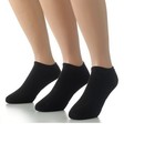 6 Pairs Womens Cotton No Show Sport Socks Medium Weight Usa Made Free Shipping