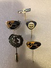 Awesome Five Vintage Automobile Lapel Pins Very Rare
