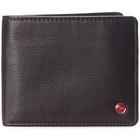 Alpine Swiss Mens Genuine Leather Passcase Bifold Wallet Rfid Safe 2 Id Windows